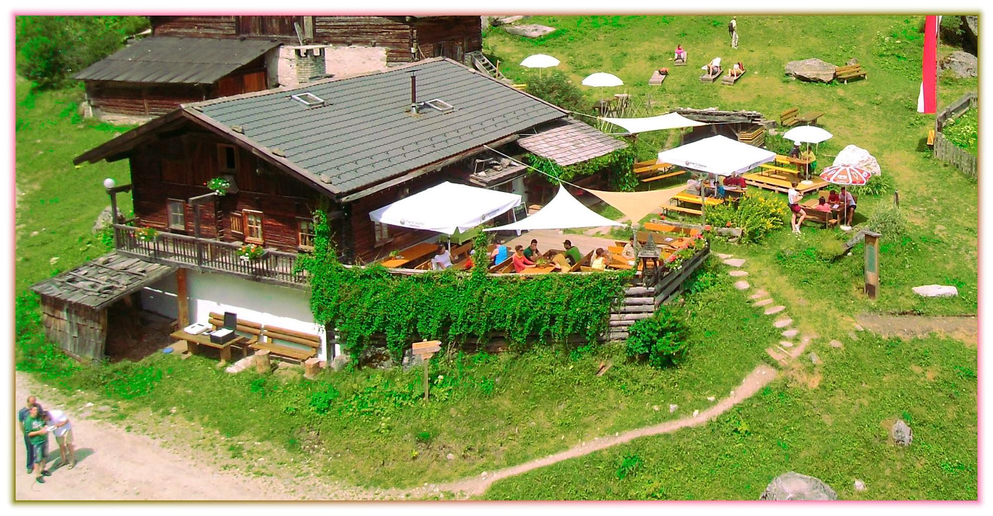 Alm - Hütte in Luttach im Ahrntal / Südtirol
